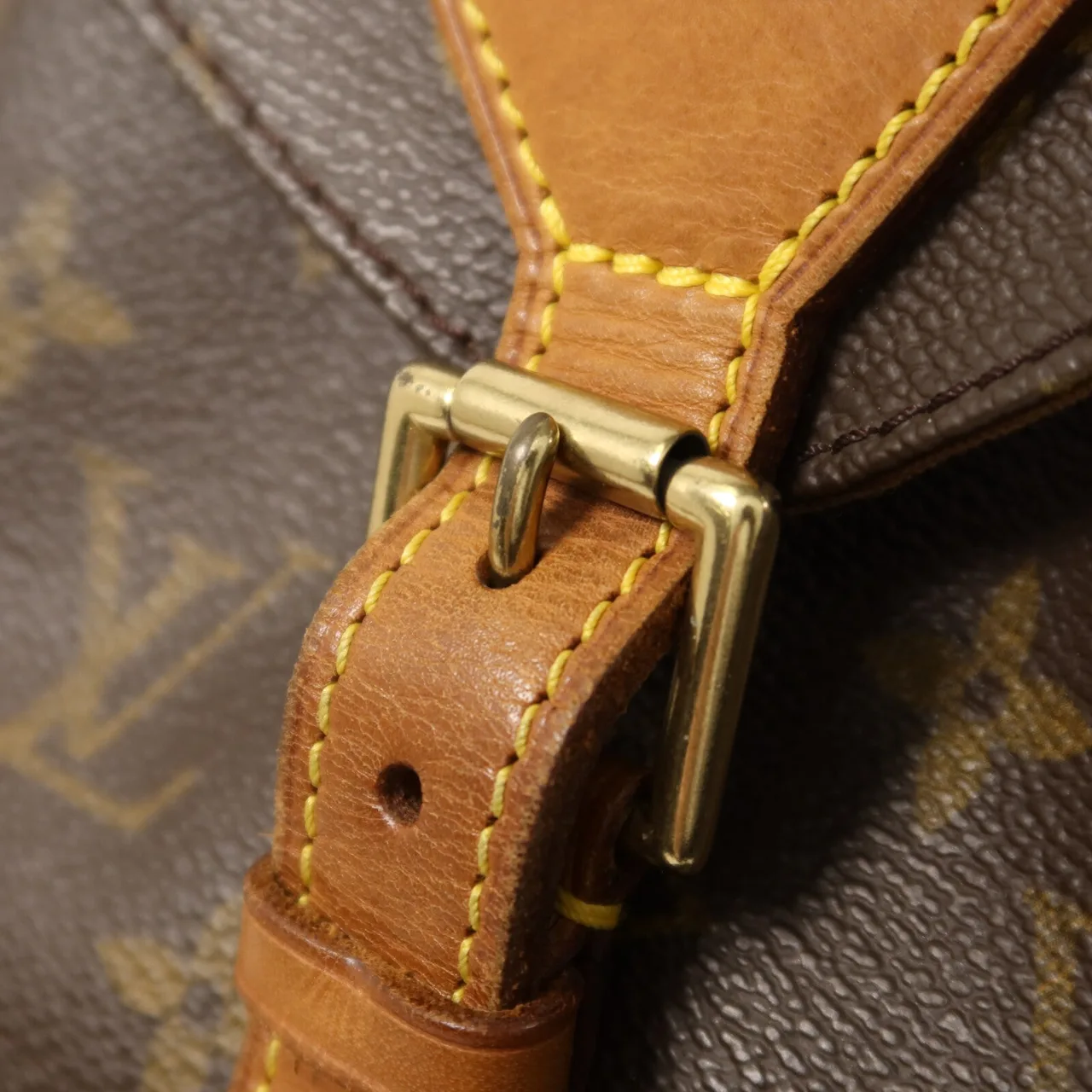 LOUIS VUITTON Montsouris M51137 Backpack Coated Canvas 棕色 Coated Canvas Rank B - Thumbnail 9