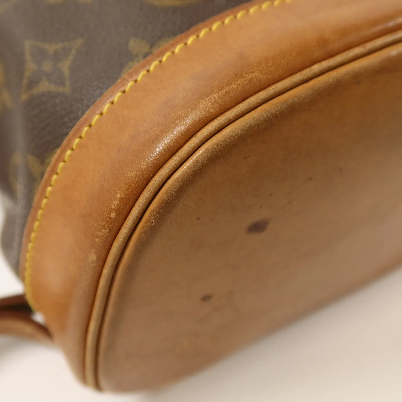 LOUIS VUITTON Montsouris M51137 Backpack Coated Canvas 棕色 Coated Canvas Rank B - Thumbnail 12