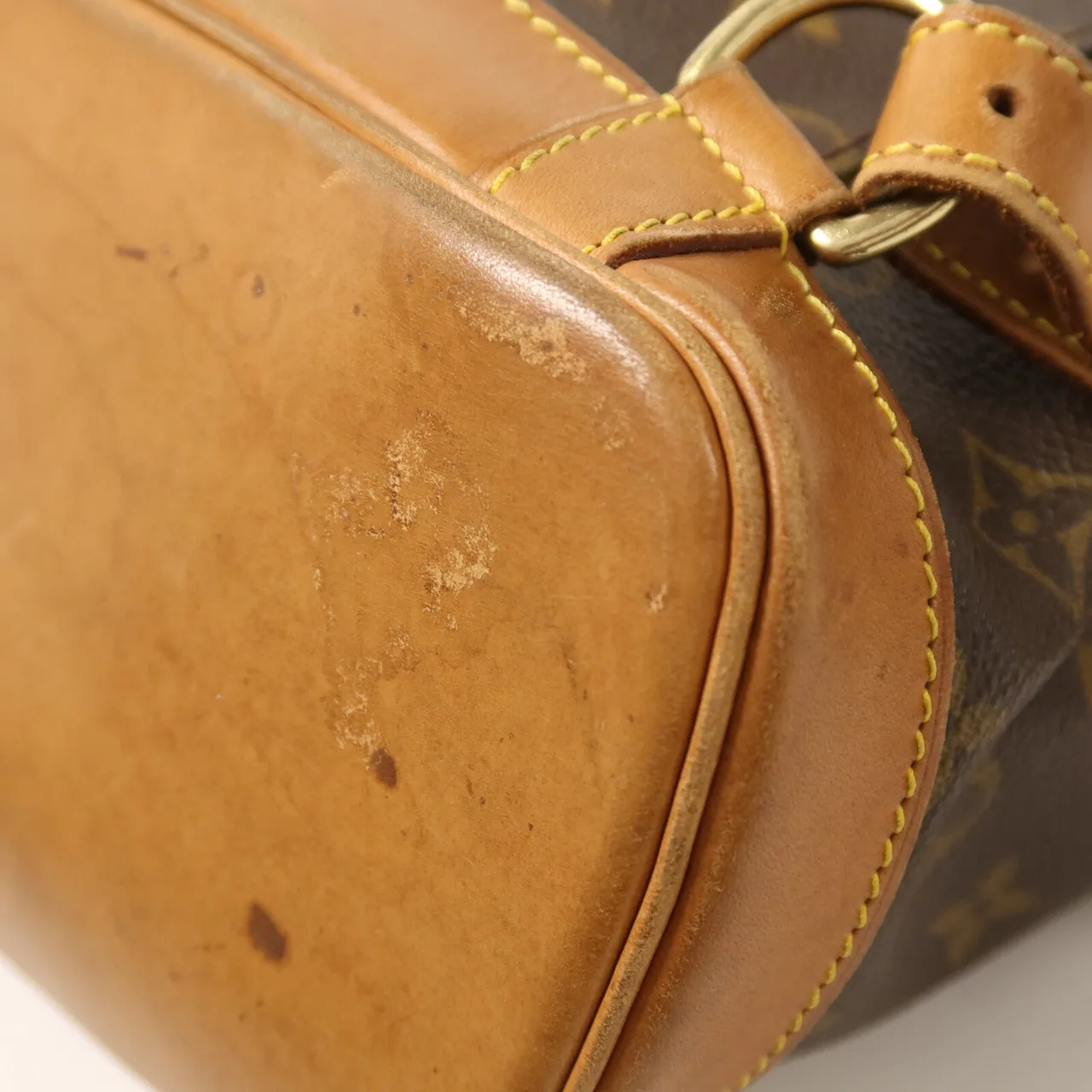 LOUIS VUITTON Montsouris M51137 Backpack Coated Canvas 棕色 Coated Canvas Rank B - Thumbnail 15