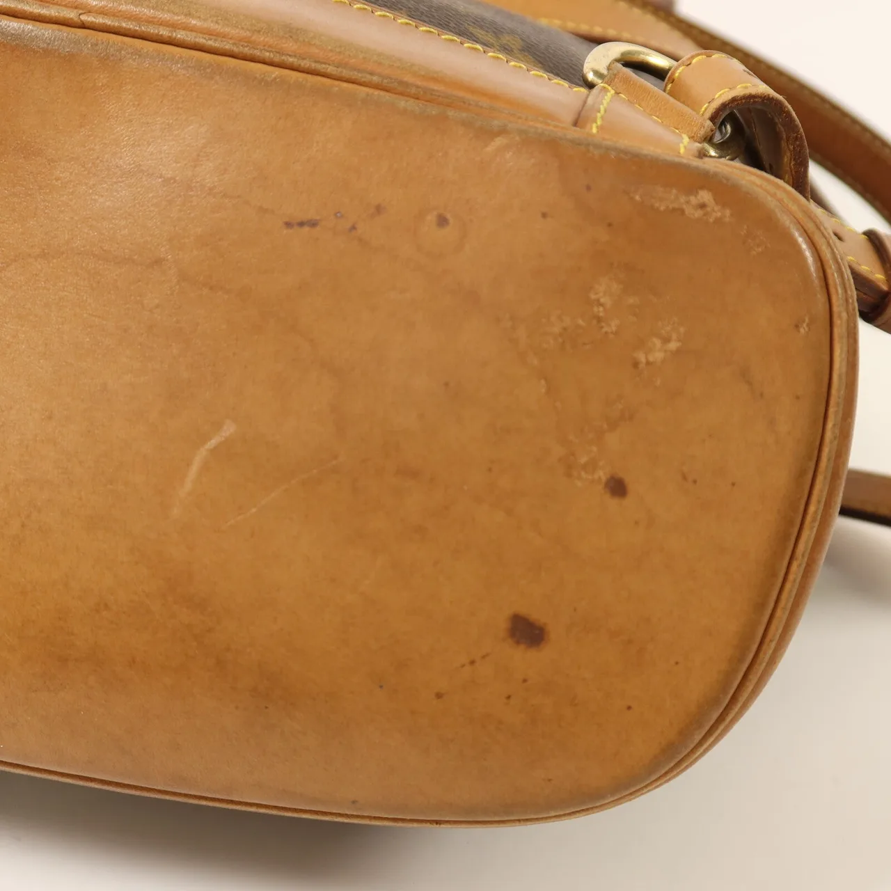 LOUIS VUITTON Montsouris M51137 Backpack Coated Canvas 棕色 Coated Canvas Rank B - Thumbnail 16