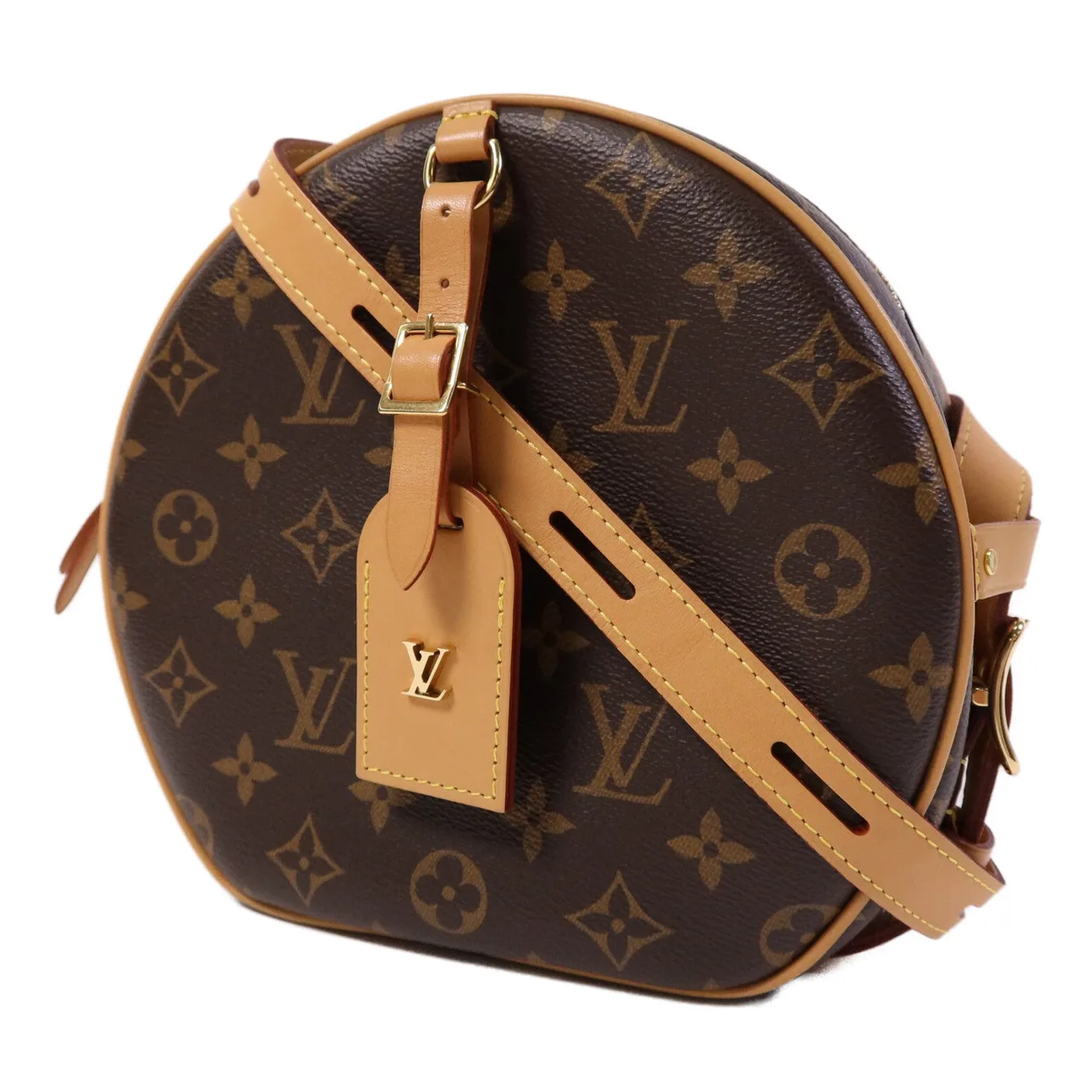 LOUIS VUITTON Boite Chapeau Souple M52294 Shoulder Bag Coated Canvas 棕色 Coated Canvas Rank A - Thumbnail 2