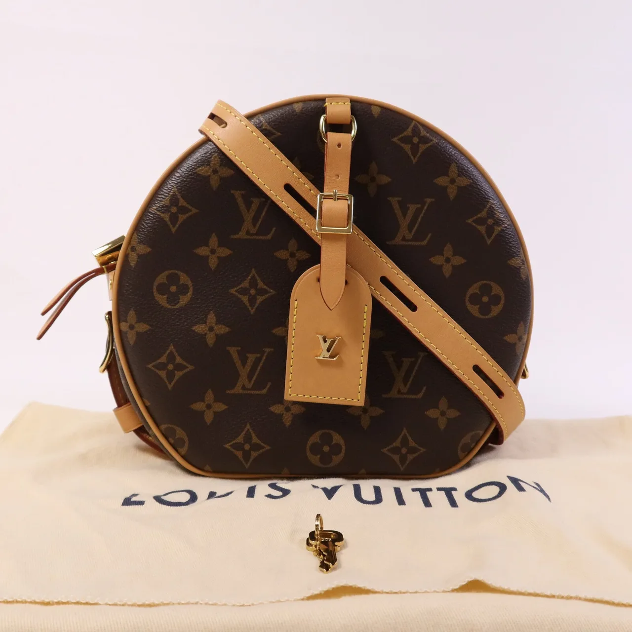 LOUIS VUITTON Boite Chapeau Souple M52294 Shoulder Bag Coated Canvas 棕色 Coated Canvas Rank A - Thumbnail 9