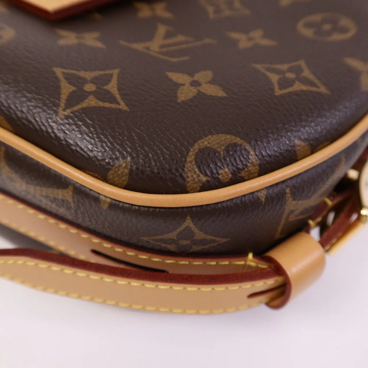 LOUIS VUITTON Boite Chapeau Souple M52294 Shoulder Bag Coated Canvas 棕色 Coated Canvas Rank A - Thumbnail 11