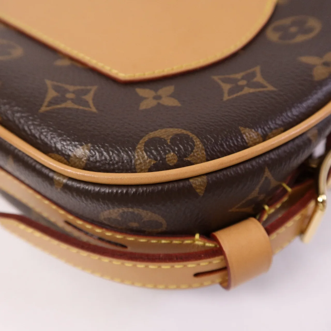 LOUIS VUITTON Boite Chapeau Souple M52294 Shoulder Bag Coated Canvas 棕色 Coated Canvas Rank A - Thumbnail 13