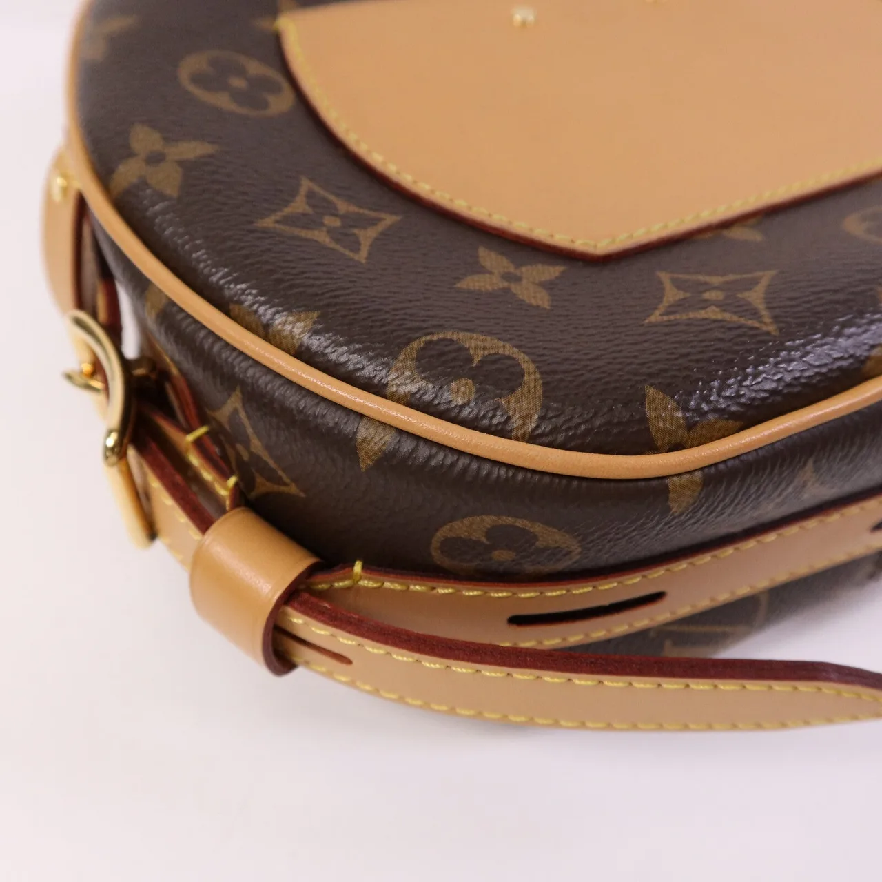 LOUIS VUITTON Boite Chapeau Souple M52294 Shoulder Bag Coated Canvas 棕色 Coated Canvas Rank A - Thumbnail 14