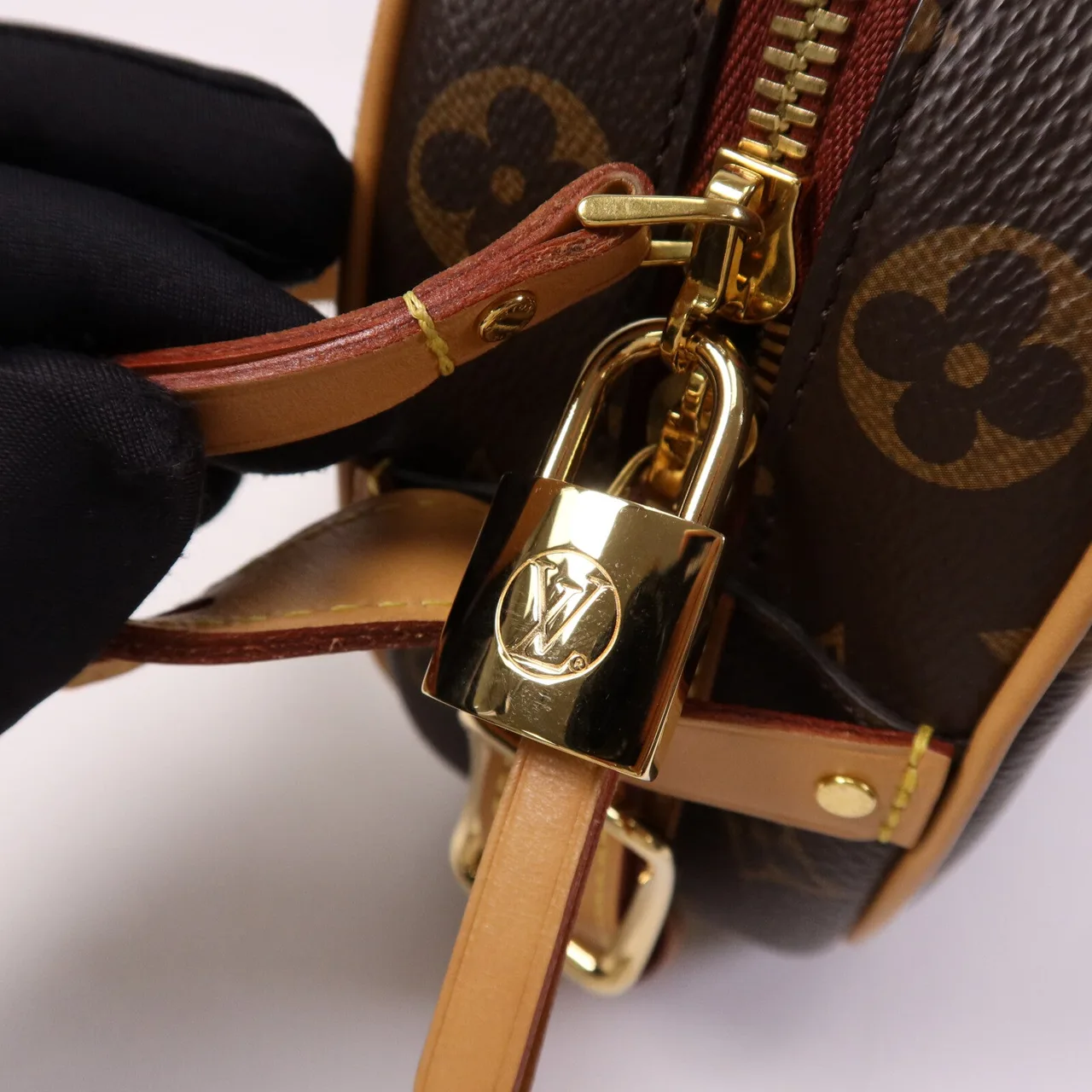 LOUIS VUITTON Boite Chapeau Souple M52294 Shoulder Bag Coated Canvas 棕色 Coated Canvas Rank A - Thumbnail 15