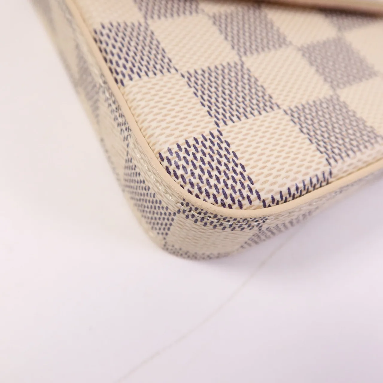 LOUIS VUITTON Felicie N40491 Shoulder Bag Coated Canvas 白色 Coated Canvas Rank A - Thumbnail 6