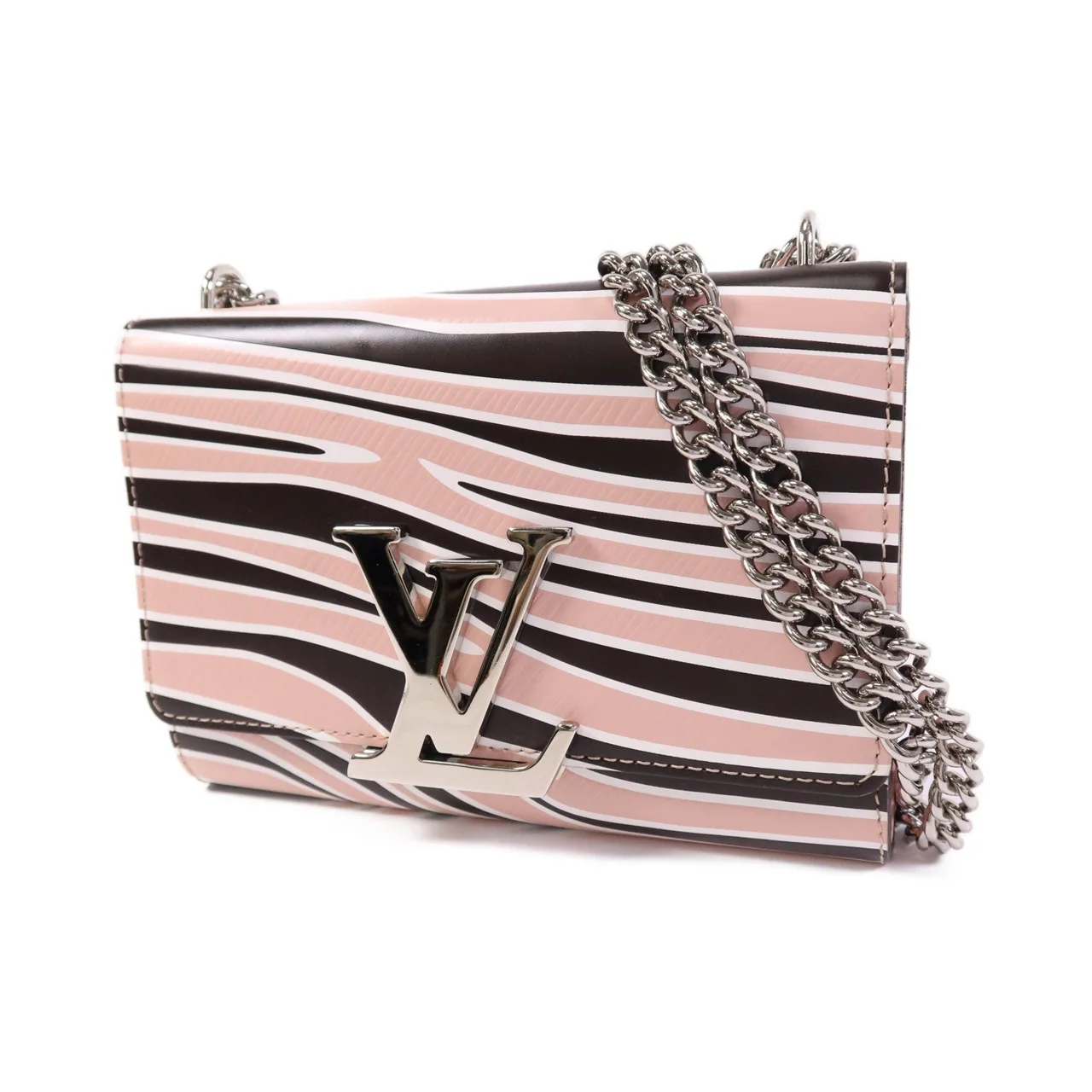 LOUIS VUITTON M52206 Shoulder Bag Calfskin 粉色 Calfskin Rank B - Thumbnail 2