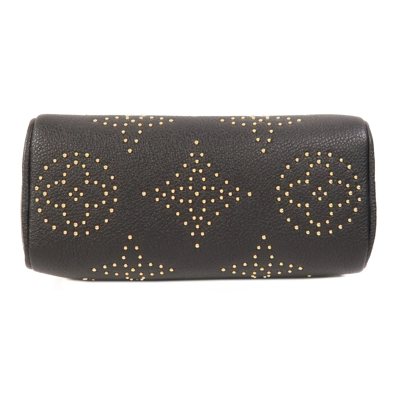 LOUIS VUITTON NanoSpeedy M46745 2-Way Bag Calfskin 黑色 / Black Calfskin Rank A - Thumbnail 4