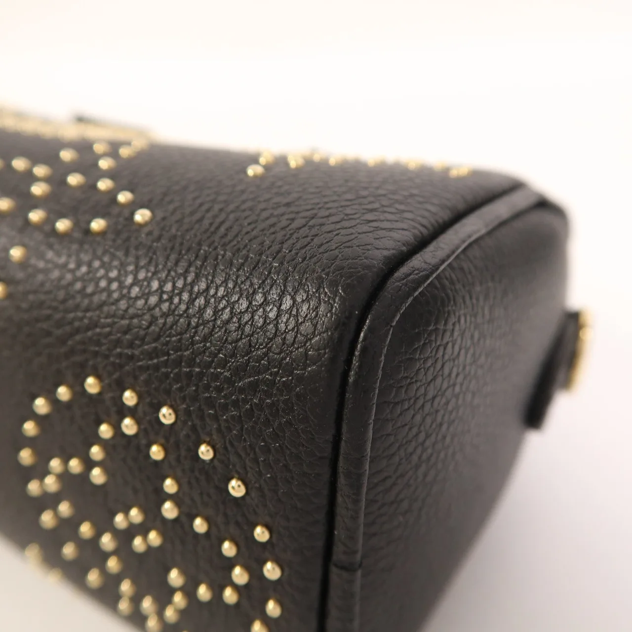 LOUIS VUITTON NanoSpeedy M46745 2-Way Bag Calfskin 黑色 / Black Calfskin Rank A - Thumbnail 9