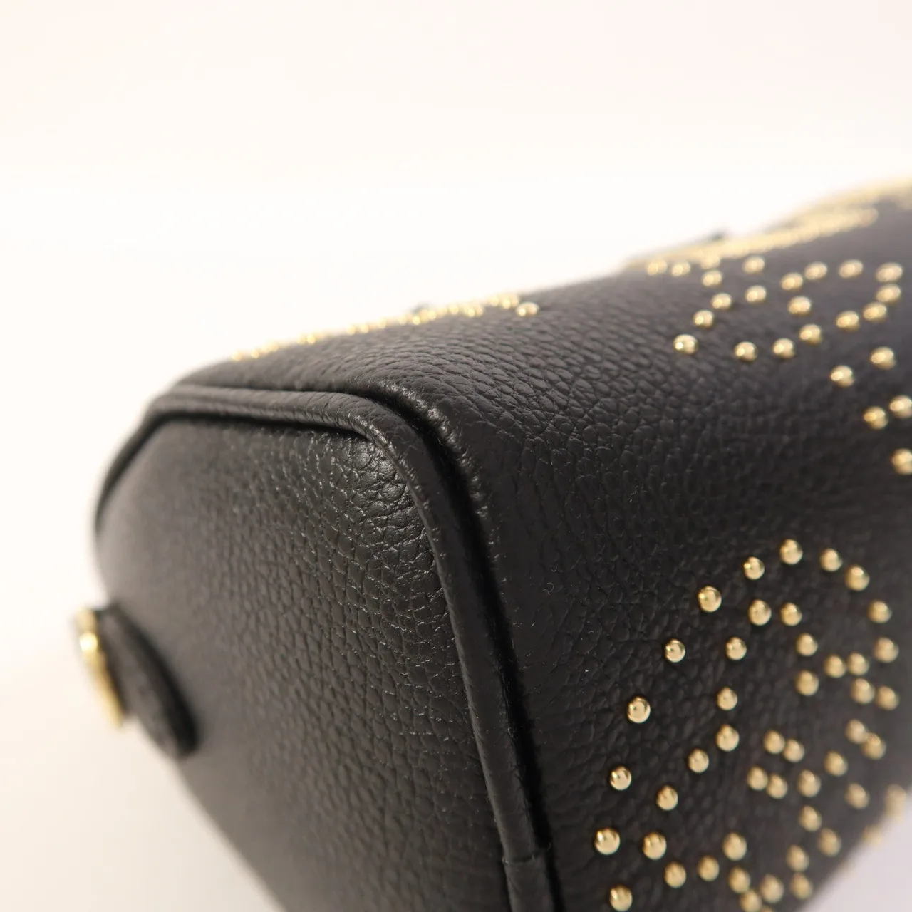 LOUIS VUITTON NanoSpeedy M46745 2-Way Bag Calfskin 黑色 / Black Calfskin Rank A - Thumbnail 10