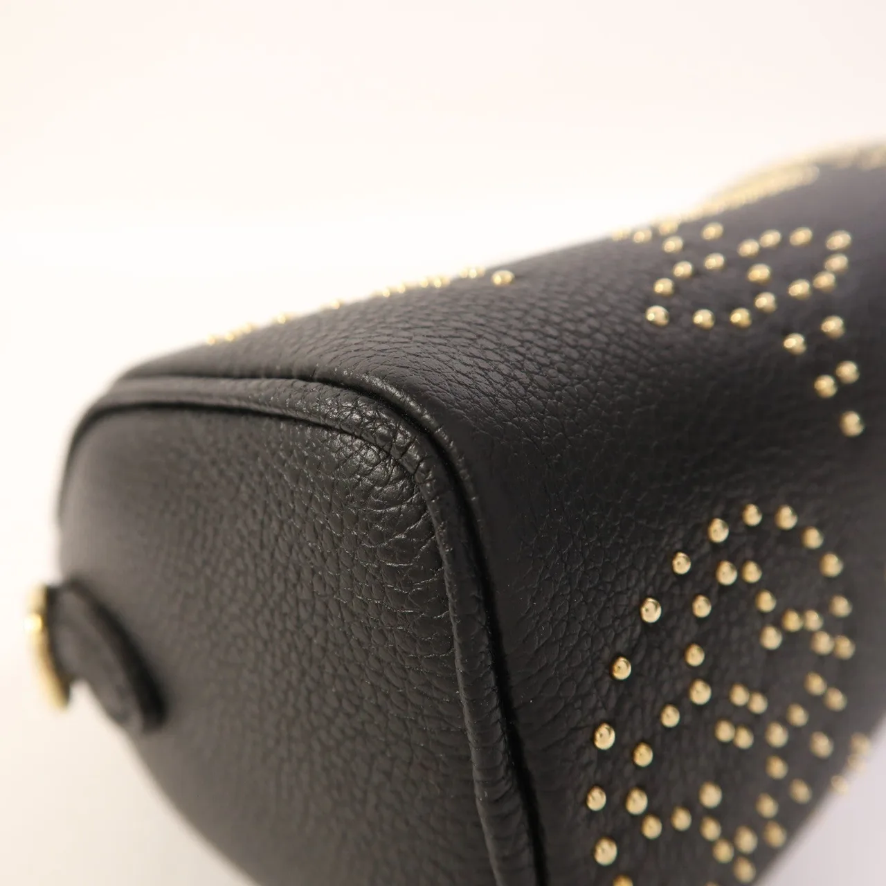 LOUIS VUITTON NanoSpeedy M46745 2-Way Bag Calfskin 黑色 / Black Calfskin Rank A - Thumbnail 12