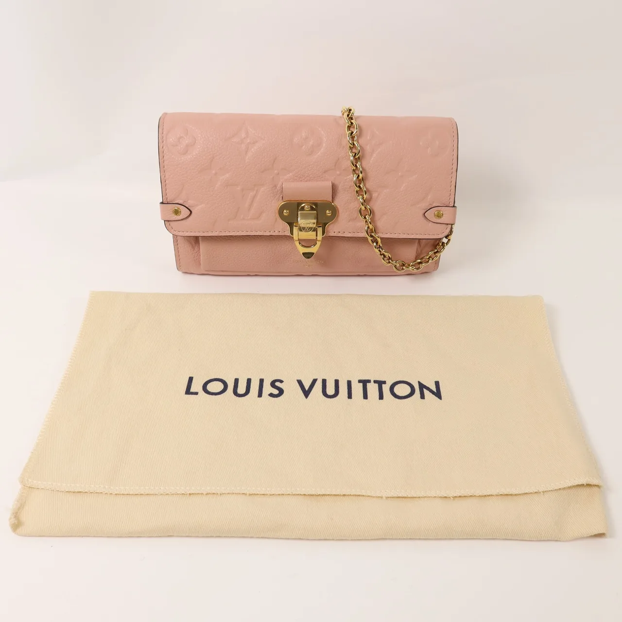 LOUIS VUITTON Vavin M63399 Shoulder Bag Calfskin 粉色 / Rose Calfskin Rank A - Thumbnail 9