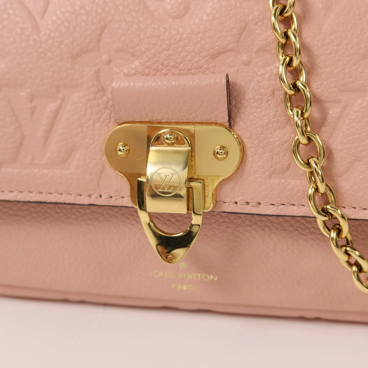 LOUIS VUITTON Vavin M63399 Shoulder Bag Calfskin 粉色 / Rose Calfskin Rank A - Thumbnail 10