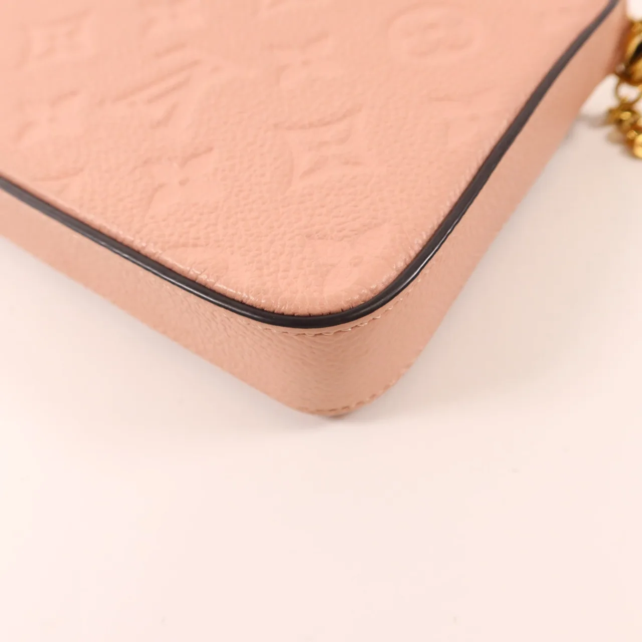 LOUIS VUITTON Felicie M82608 Shoulder Bag Calfskin 粉色 Calfskin Rank A - Thumbnail 21