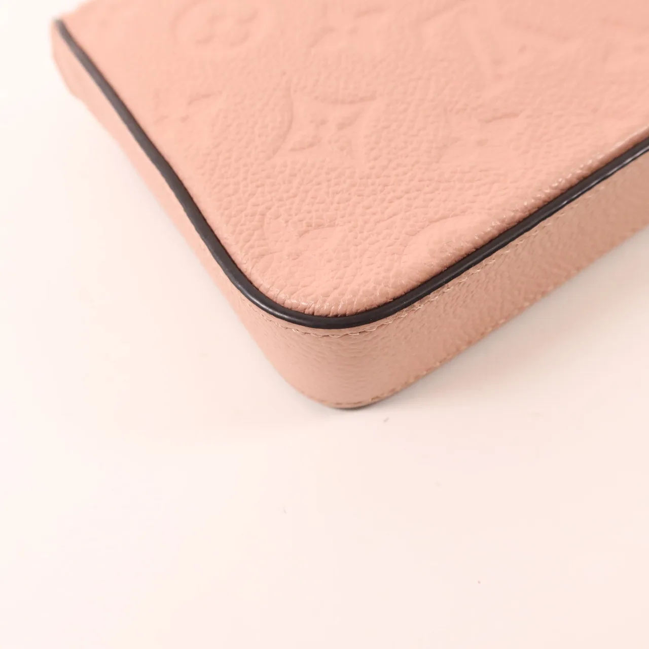 LOUIS VUITTON Felicie M82608 Shoulder Bag Calfskin 粉色 Calfskin Rank A - Thumbnail 22