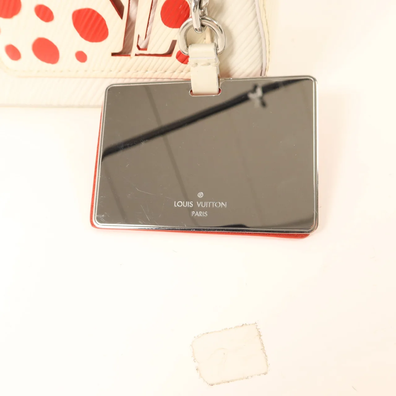 LOUIS VUITTON Marellini M21759 Shoulder Bag Calfskin 白色 Calfskin Rank B - Thumbnail 12