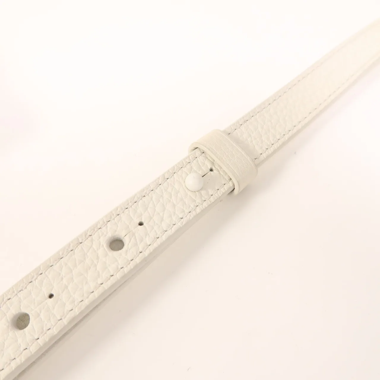 LOUIS VUITTON Soft Trunk M80146 Shoulder Bag Leather 白色 / White Leather Rank B - Thumbnail 16