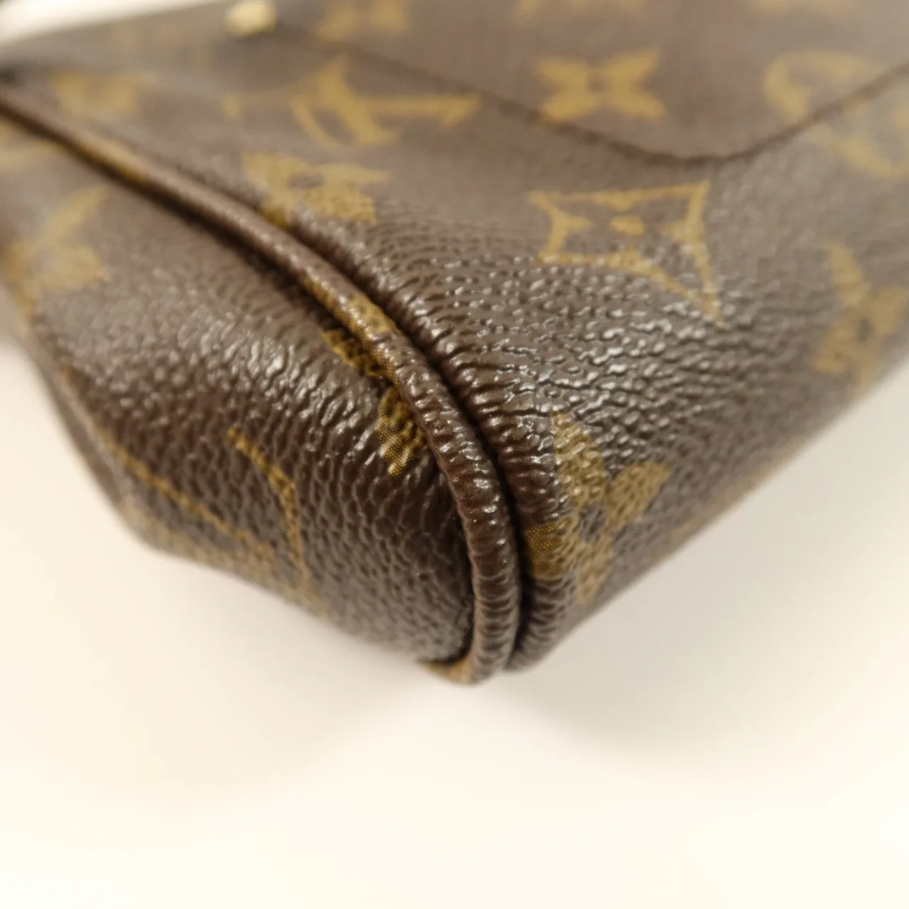 LOUIS VUITTON Favorite M40718 2-Way Bag Coated Canvas 棕色 Coated Canvas Rank B - Thumbnail 9