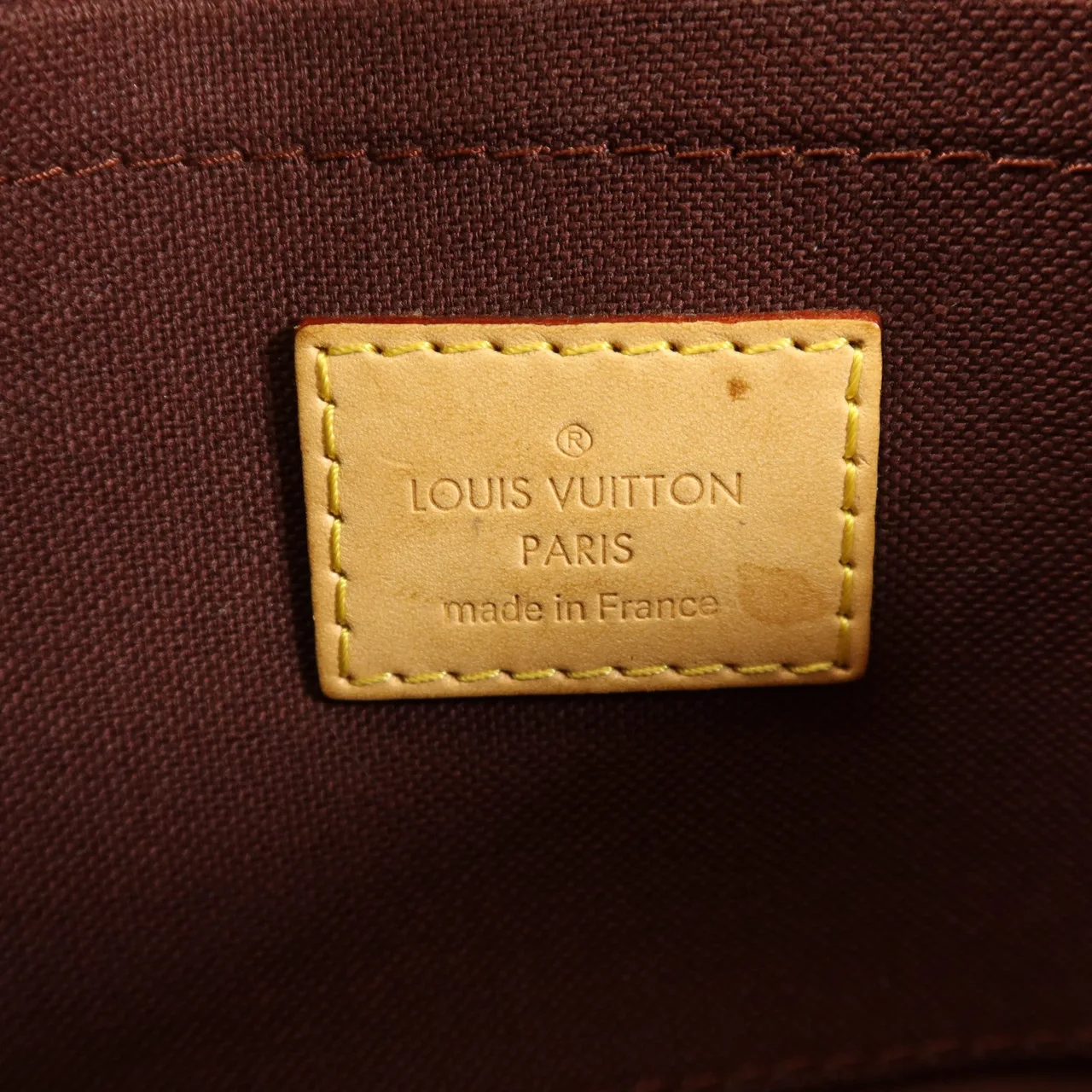 LOUIS VUITTON Favorite M40718 2-Way Bag Coated Canvas 棕色 Coated Canvas Rank B - Thumbnail 12