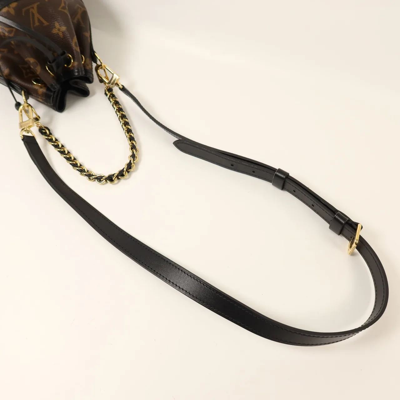 LOUIS VUITTON Noe M83480 2-Way Bag Coated Canvas 棕色 / 黑色 Coated Canvas Rank A - Thumbnail 7