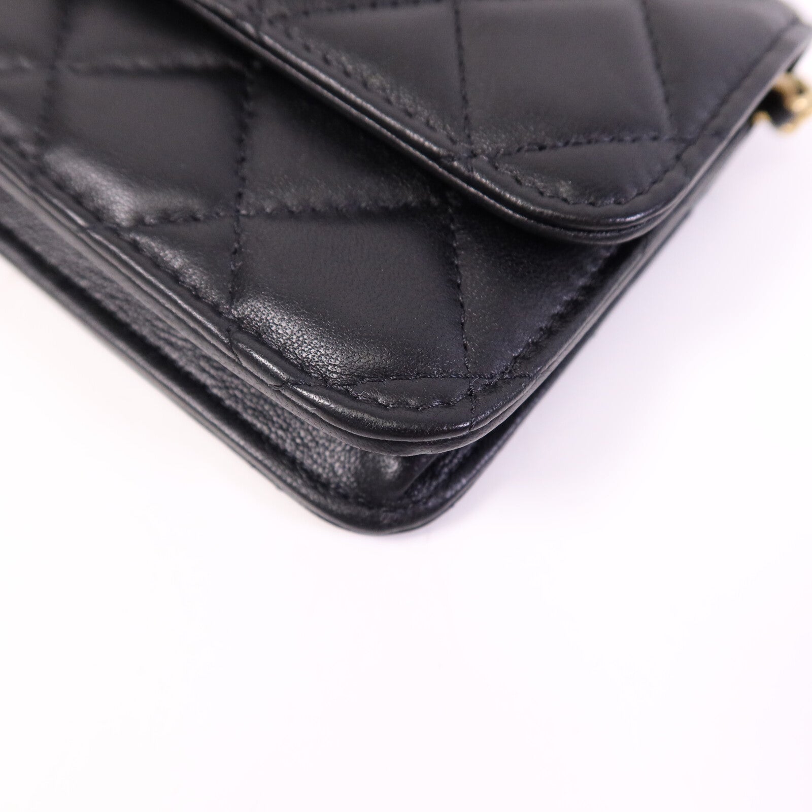 LOUIS VUITTON Shoulder Bag Lambskin 5