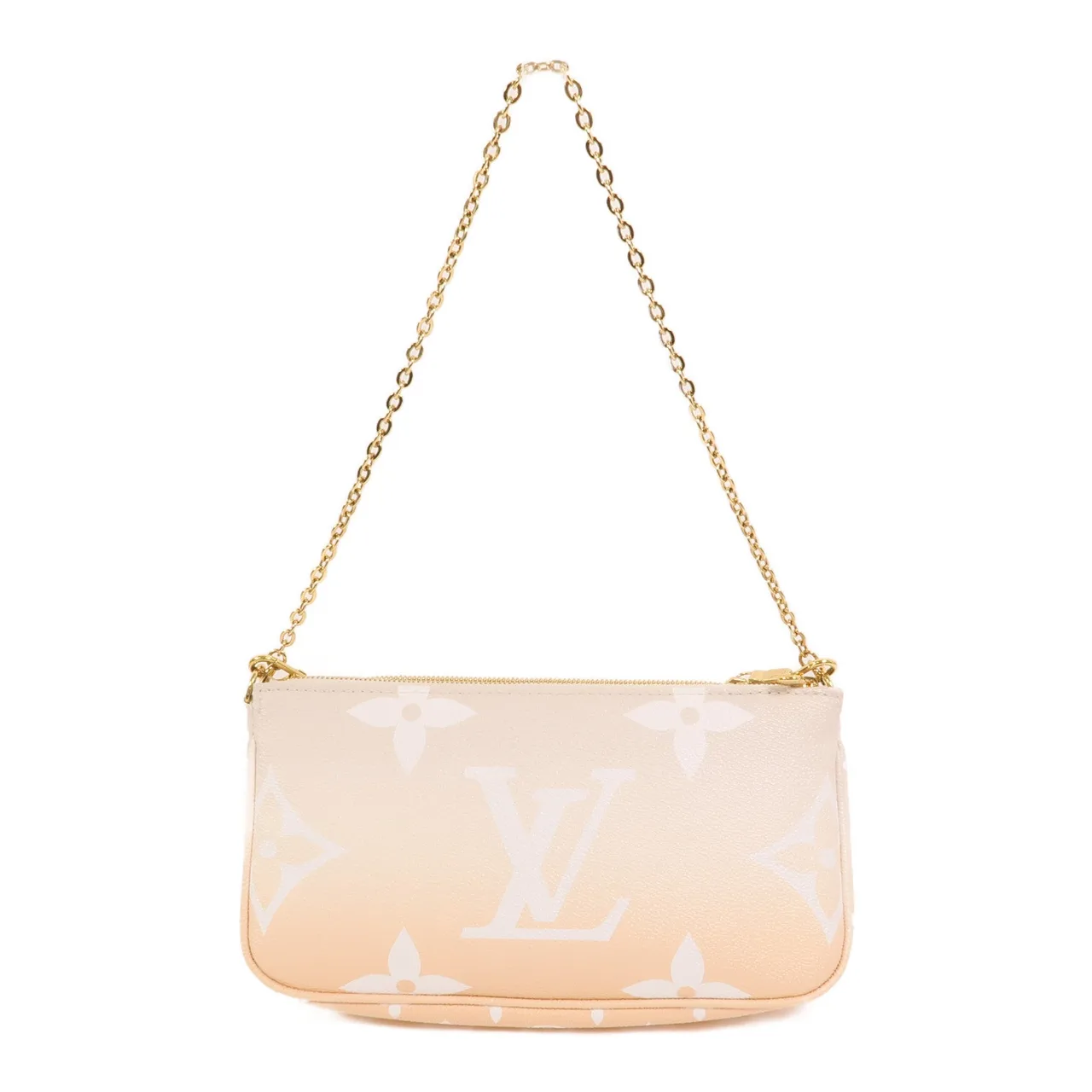 LOUIS VUITTON Multi Pochette M57634 2-Way Bag Coated Canvas 橘色 / Orange Coated Canvas Rank A - Thumbnail 2