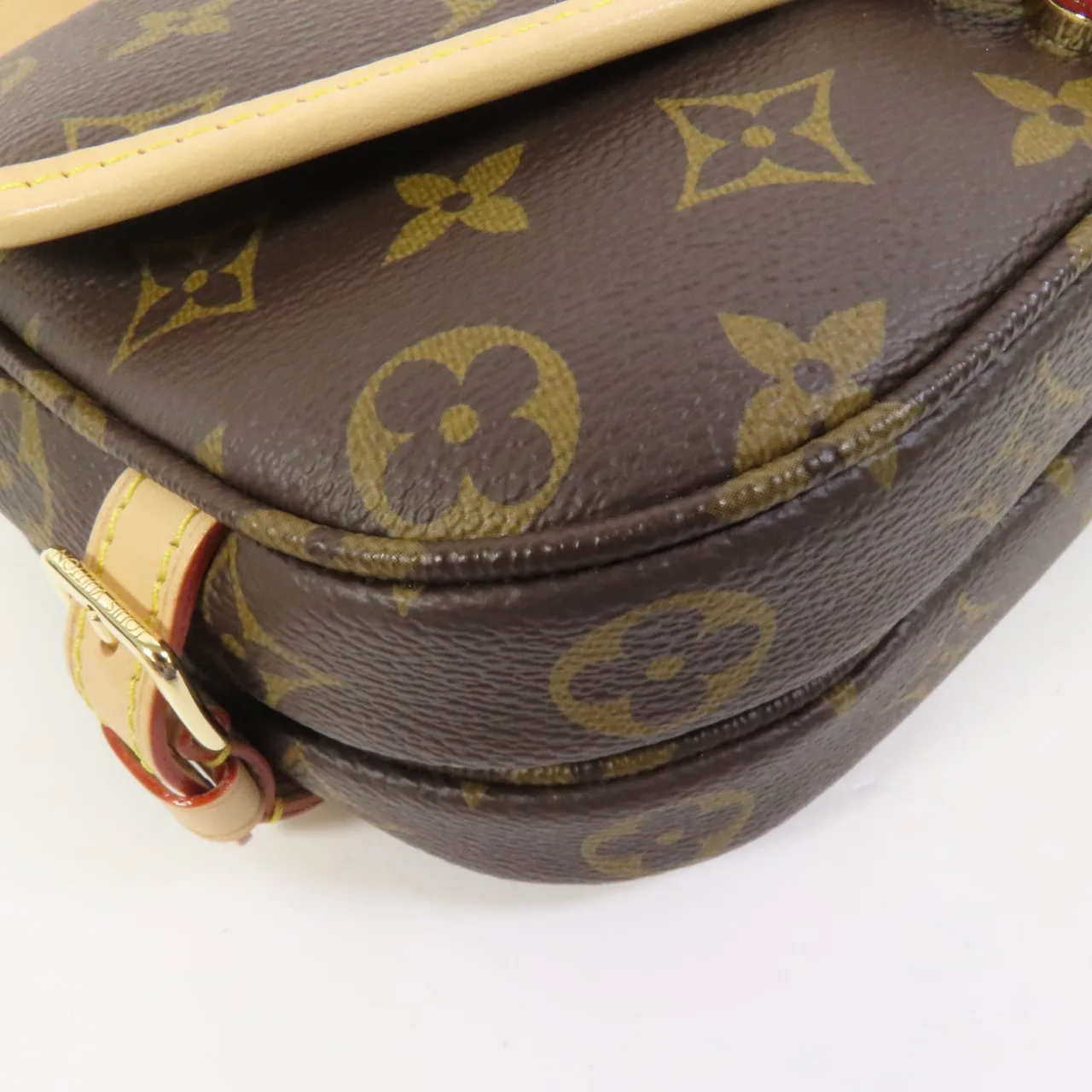 LOUIS VUITTON Saumur M46740 2-Way Bag Coated Canvas 棕色 Coated Canvas Rank A - Thumbnail 13