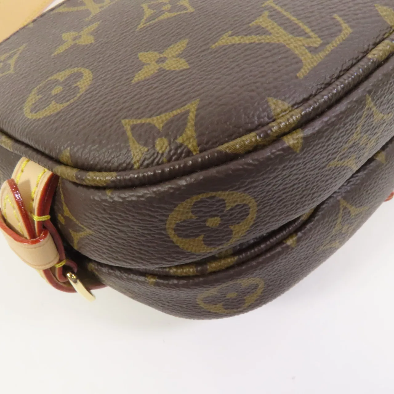 LOUIS VUITTON Saumur M46740 2-Way Bag Coated Canvas 棕色 Coated Canvas Rank A - Thumbnail 14