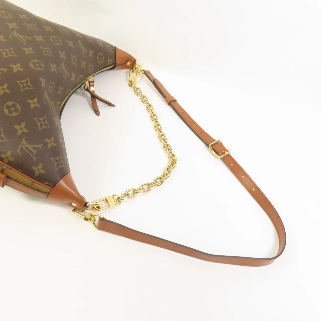 LOUIS VUITTON Loop M46311 兩用包 塗層帆布 棕色 塗層帆布 中古品A - 縮圖 6