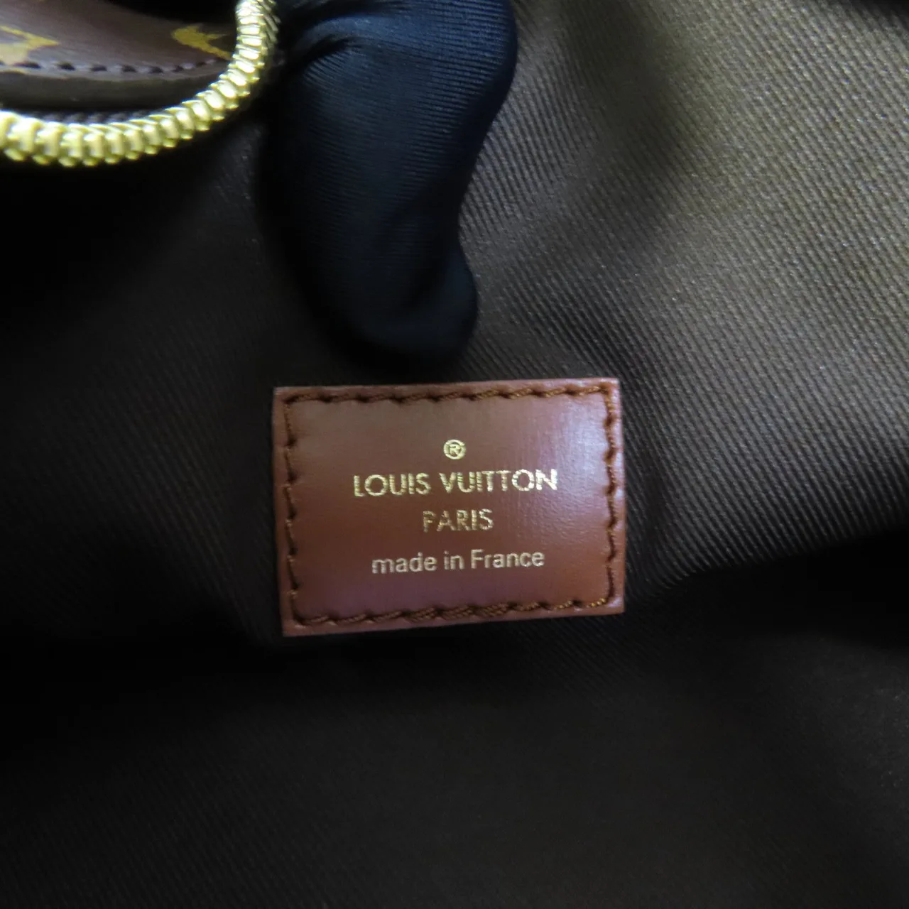 LOUIS VUITTON Loop M46311 兩用包 塗層帆布 棕色 塗層帆布 中古品A - 縮圖 9