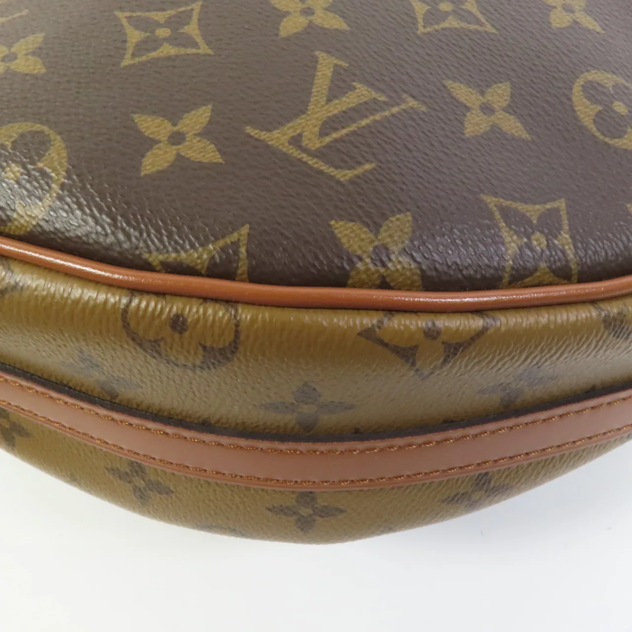 LOUIS VUITTON Loop M46311 兩用包 塗層帆布 棕色 塗層帆布 中古品A - 縮圖 13