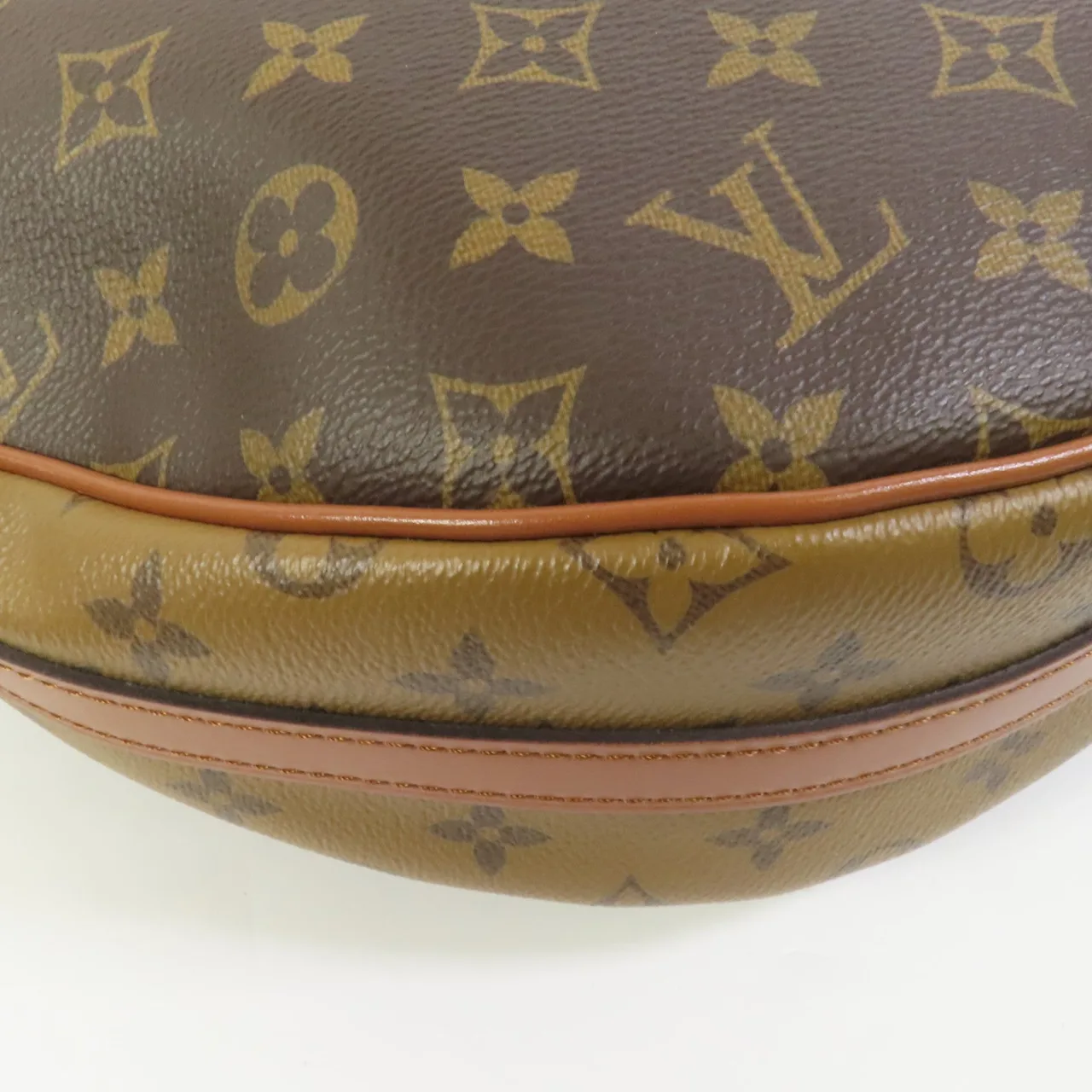 LOUIS VUITTON Loop M46311 兩用包 塗層帆布 棕色 塗層帆布 中古品A - 縮圖 14