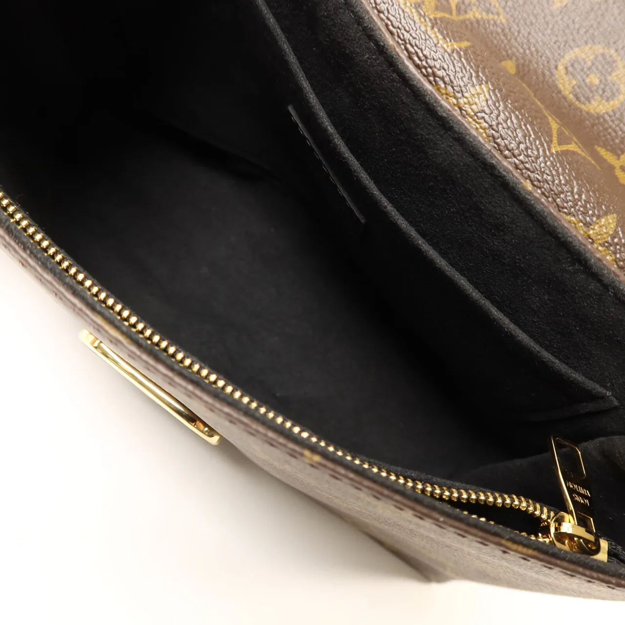 LOUIS VUITTON Saint Placide M43714 Shoulder Bag Coated Canvas 棕色 / 黑色 / Red Coated Canvas Rank A - Thumbnail 5