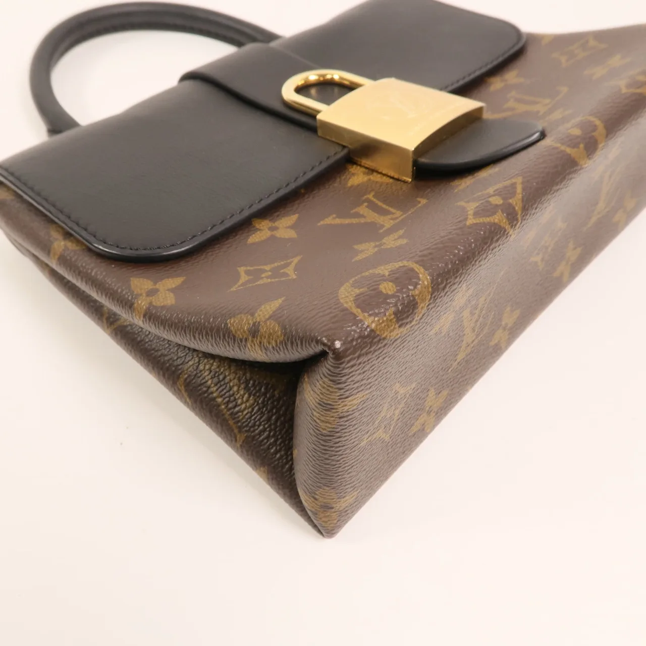 LOUIS VUITTON Locky M44141 2-Way Bag Coated Canvas 棕色 / 黑色 Coated Canvas Rank A - Thumbnail 11