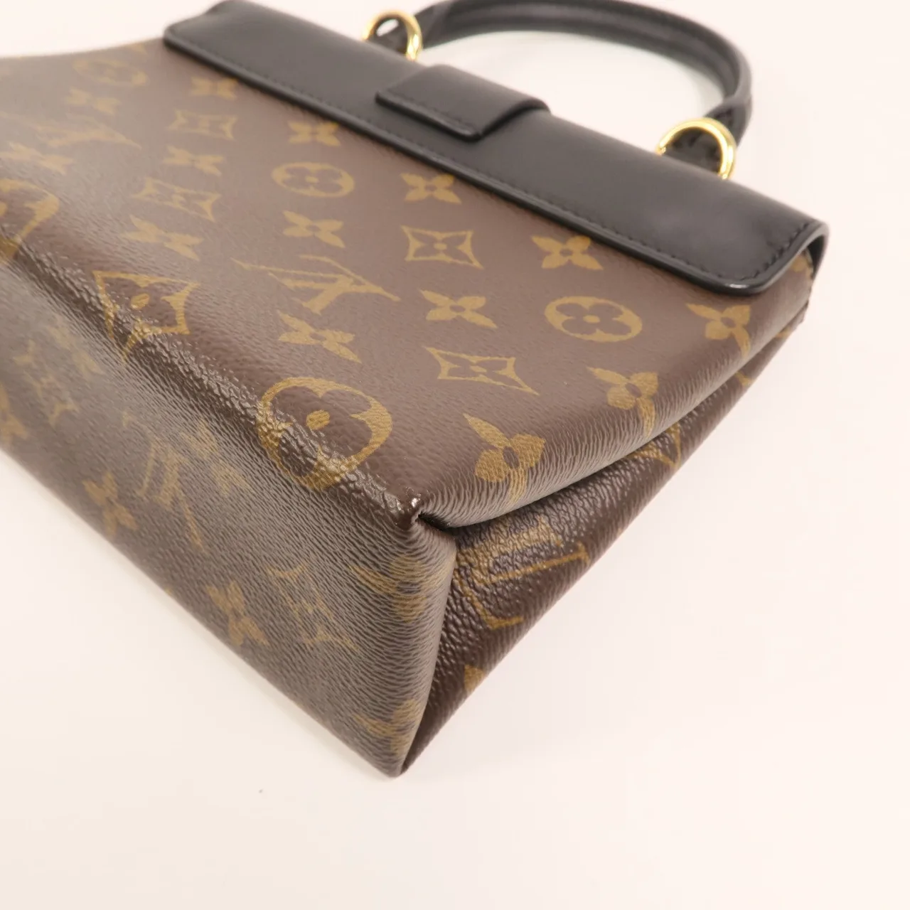 LOUIS VUITTON Locky M44141 2-Way Bag Coated Canvas 棕色 / 黑色 Coated Canvas Rank A - Thumbnail 12