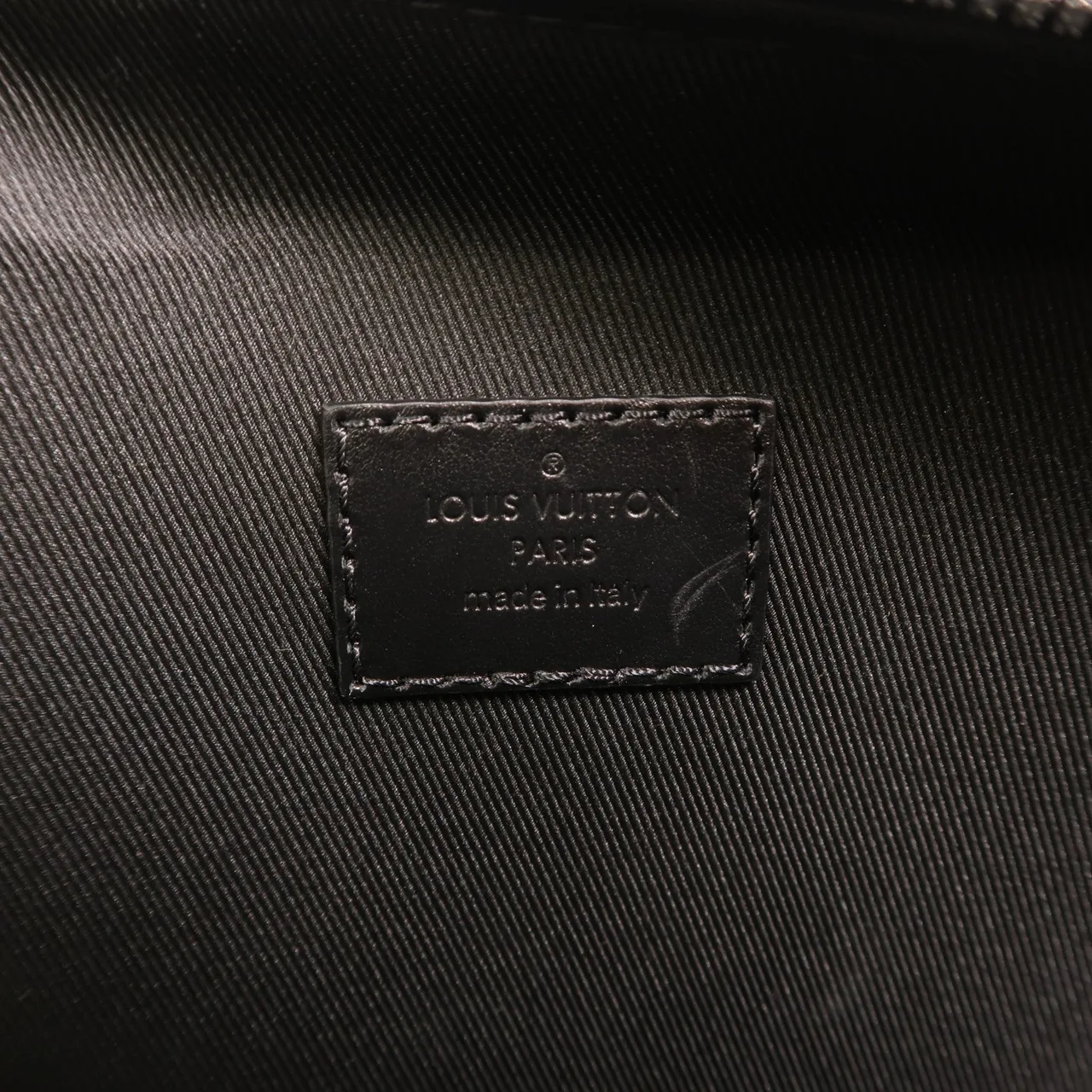 LOUIS VUITTON Soft Trunk M59163 兩用包 牛皮 黑色 / Black 牛皮 中古品A - 縮圖 6