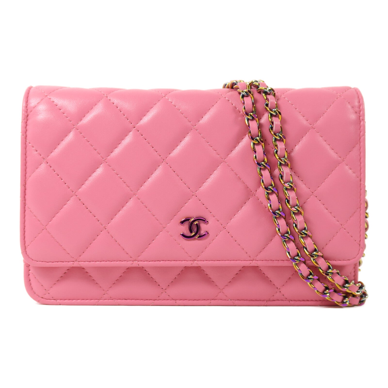 LOUIS VUITTON Shoulder Bag Lambskin