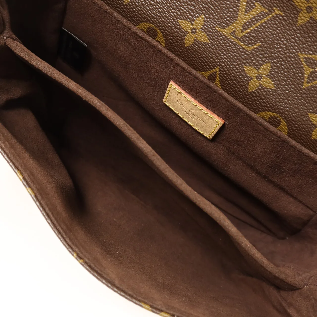 LOUIS VUITTON Pochette Metis M44875 兩用包 塗層帆布 棕色 / Brown 塗層帆布 中古品B - 縮圖 5