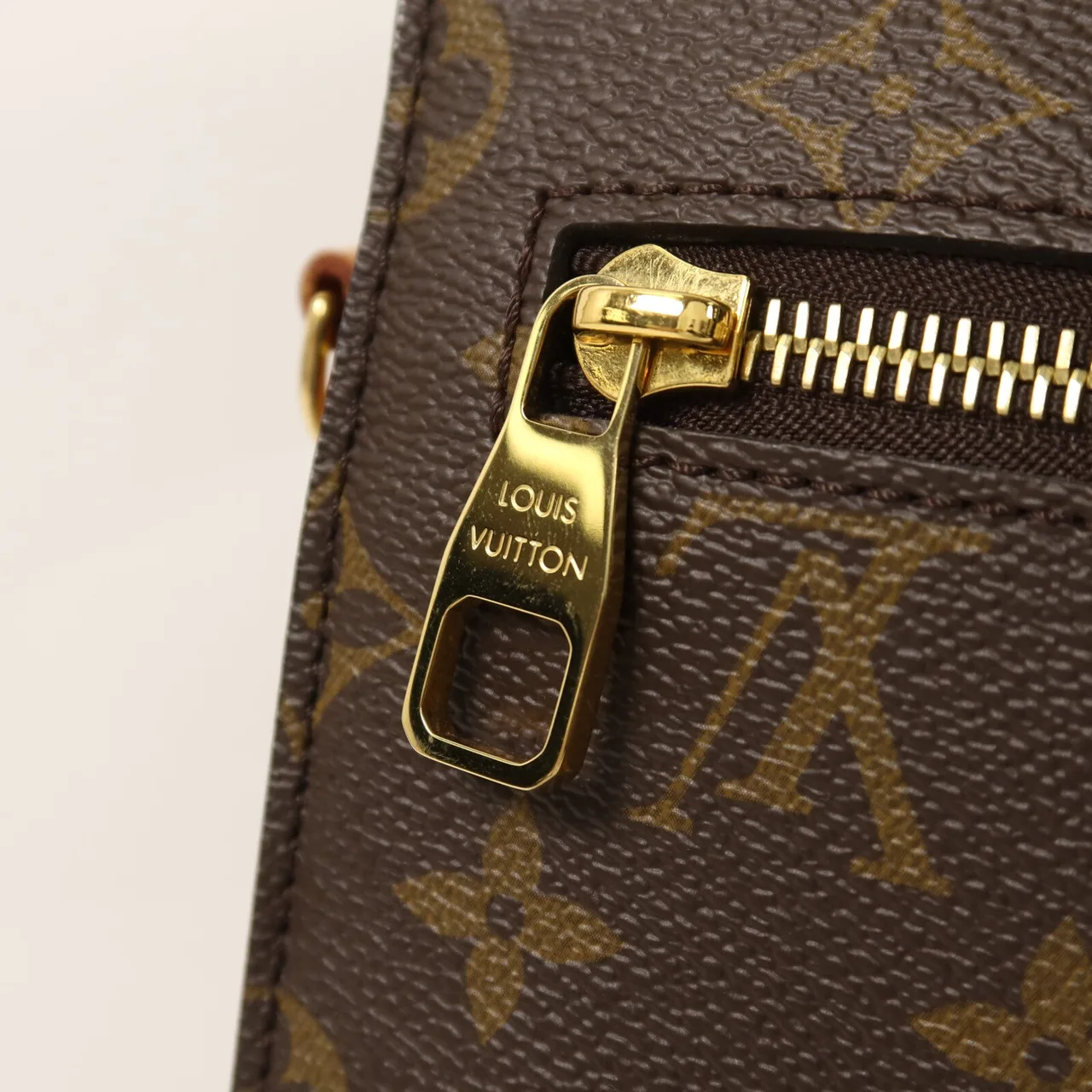 LOUIS VUITTON Pochette Metis M44875 兩用包 塗層帆布 棕色 / Brown 塗層帆布 中古品B - 縮圖 12