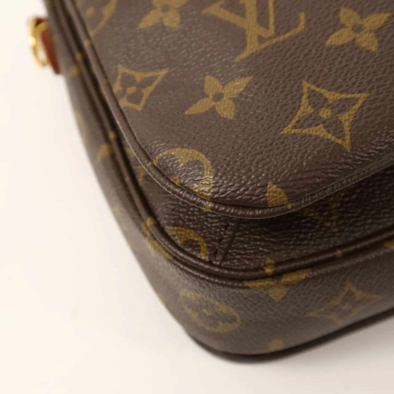 LOUIS VUITTON Pochette Metis M44875 兩用包 塗層帆布 棕色 / Brown 塗層帆布 中古品B - 縮圖 13