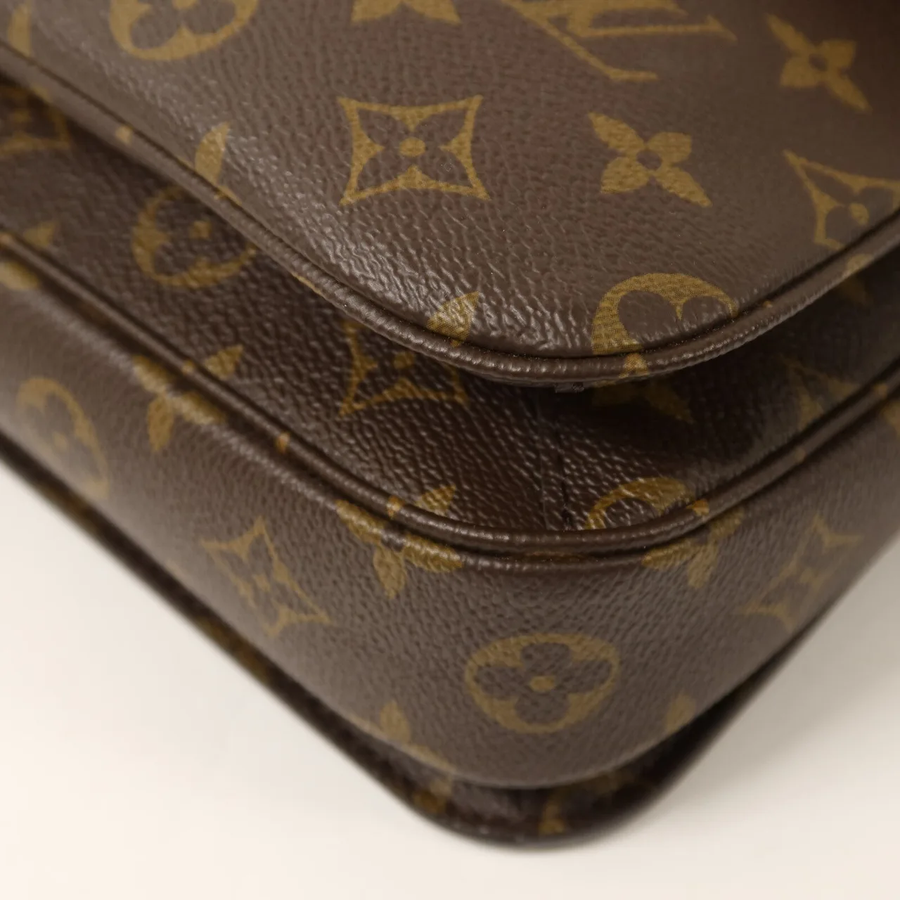 LOUIS VUITTON Pochette Metis M44875 兩用包 塗層帆布 棕色 / Brown 塗層帆布 中古品B - 縮圖 14