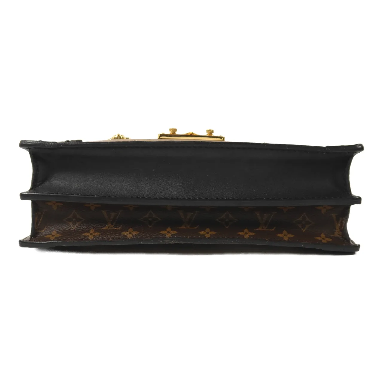 LOUIS VUITTON Trunk M43596 肩背包 塗層帆布 棕色 塗層帆布 中古品B - 縮圖 4