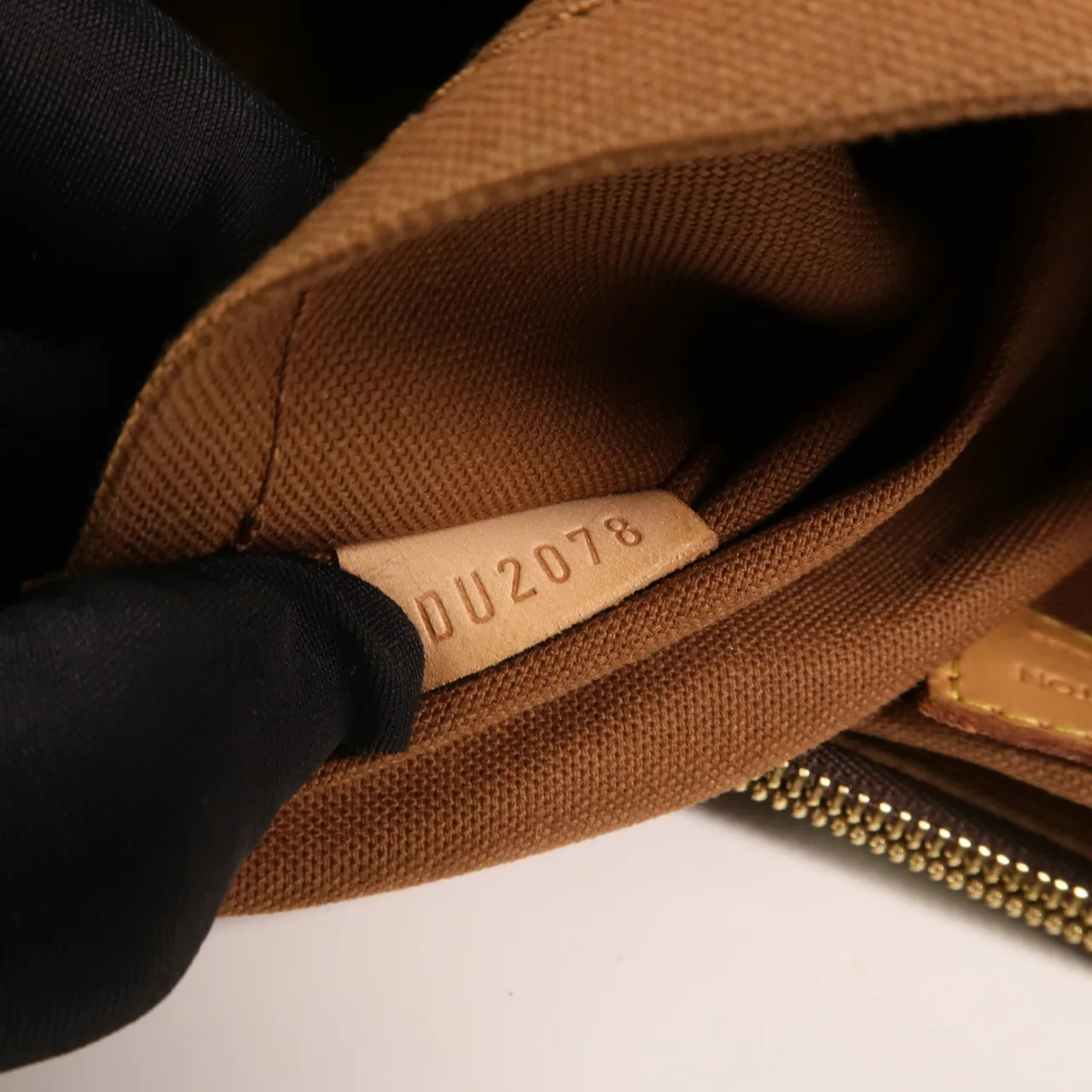 LOUIS VUITTON Cabas Beaubourg M53013 托特包 塗層帆布 棕色 塗層帆布 中古品B - 縮圖 7