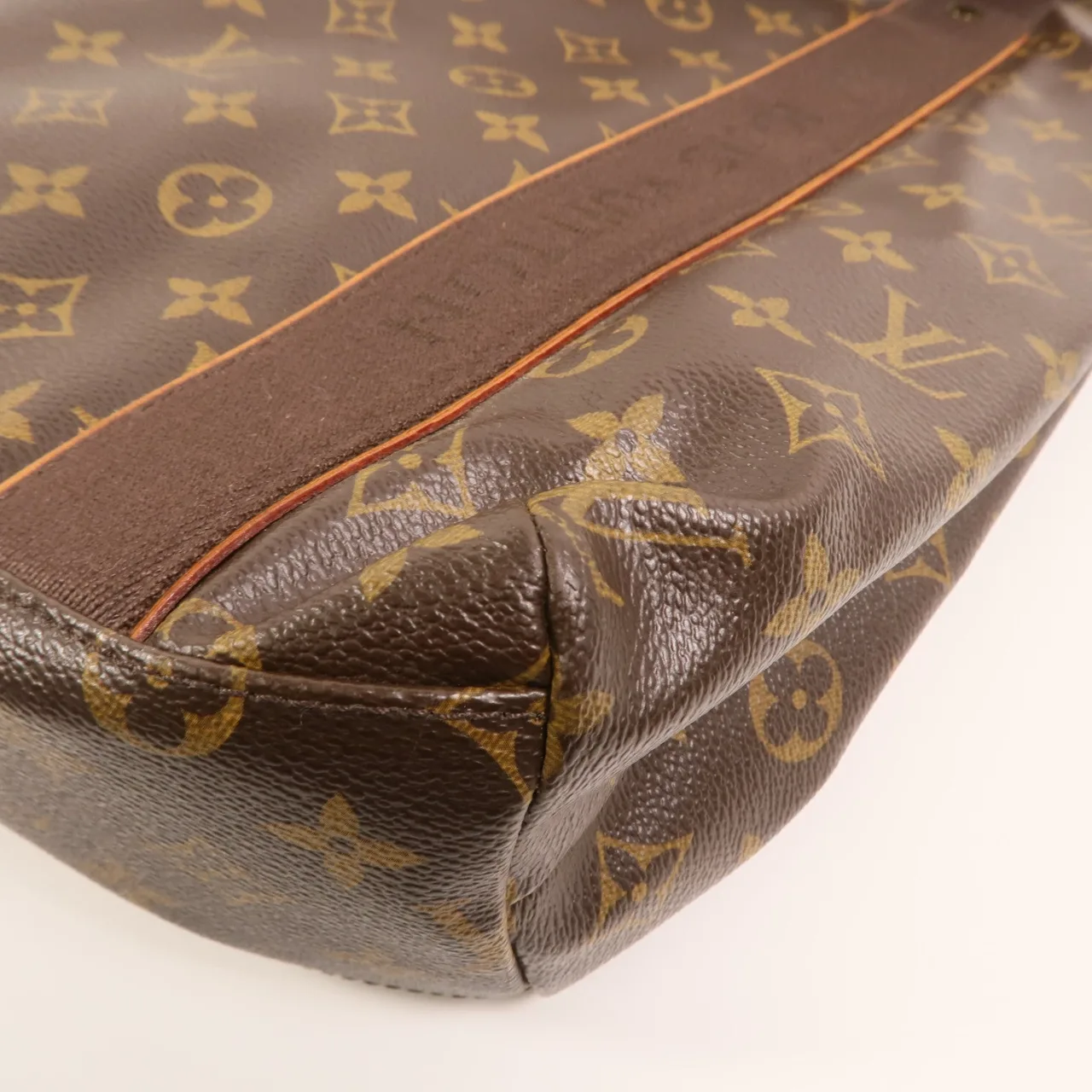 LOUIS VUITTON Cabas Beaubourg M53013 托特包 塗層帆布 棕色 塗層帆布 中古品B - 縮圖 10