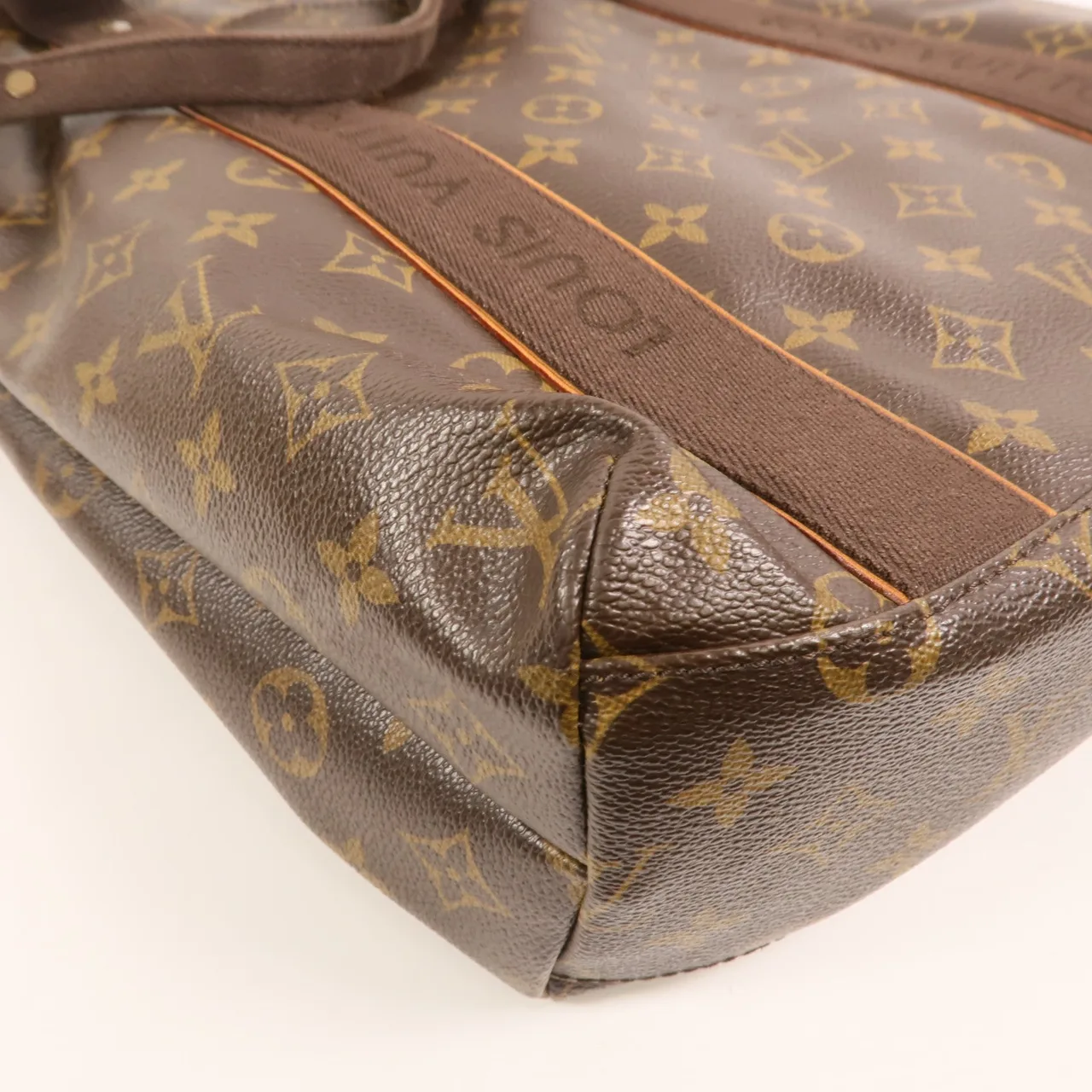 LOUIS VUITTON Cabas Beaubourg M53013 托特包 塗層帆布 棕色 塗層帆布 中古品B - 縮圖 11