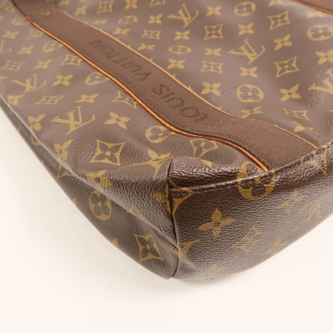 LOUIS VUITTON Cabas Beaubourg M53013 托特包 塗層帆布 棕色 塗層帆布 中古品B - 縮圖 13