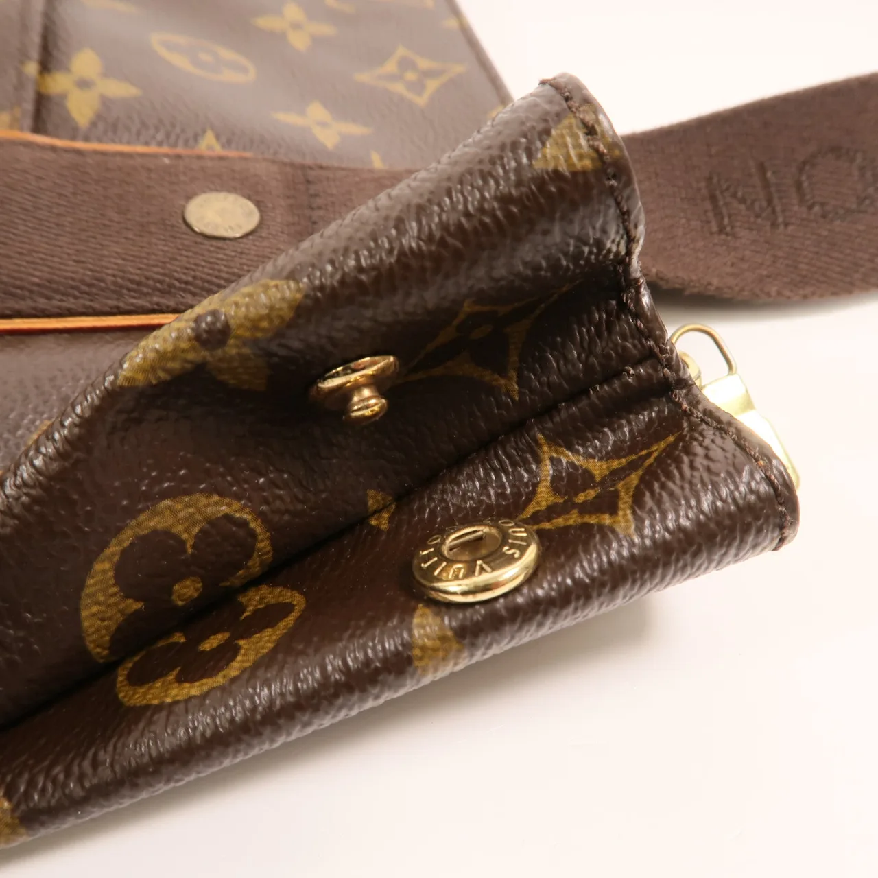 LOUIS VUITTON Cabas Beaubourg M53013 托特包 塗層帆布 棕色 塗層帆布 中古品B - 縮圖 15