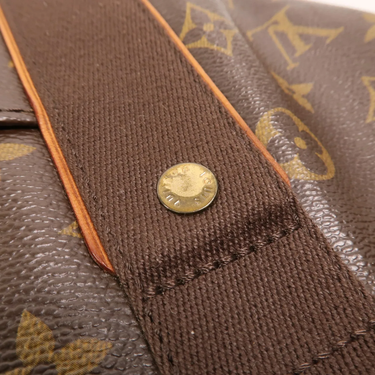 LOUIS VUITTON Cabas Beaubourg M53013 托特包 塗層帆布 棕色 塗層帆布 中古品B - 縮圖 17