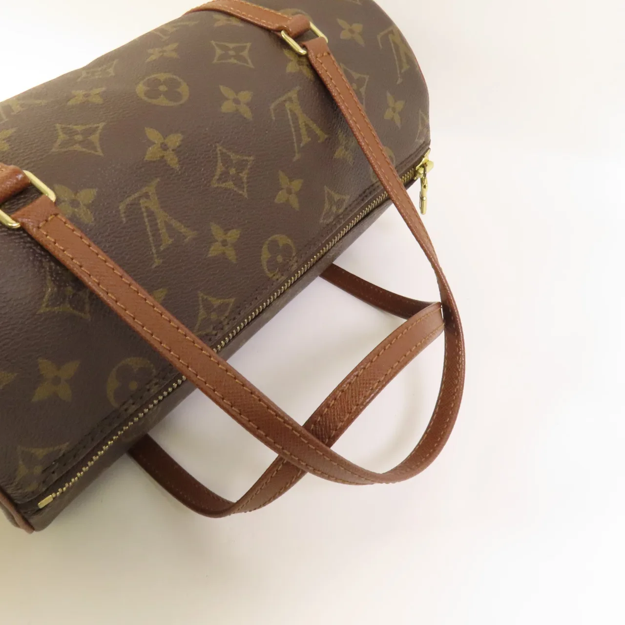 LOUIS VUITTON Papillon M51366 Handbag Coated Canvas 棕色 Coated Canvas Rank B - Thumbnail 5